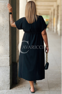 Sukienka Lorenda Limited Edition – Czarna z Wiązaniem