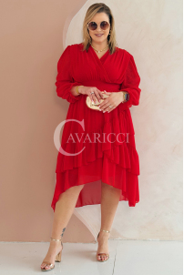 VIOLA Kleid in Rot – Große Größen | Cavaricci.de