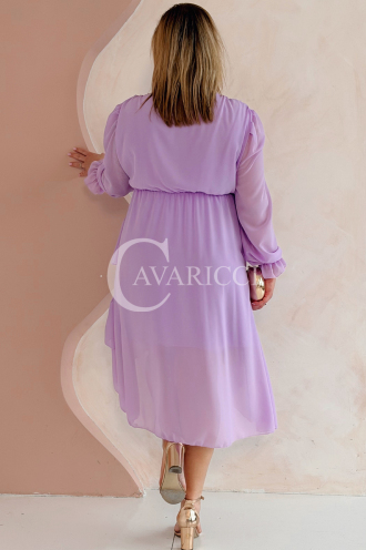VIOLA Kleid in Flieder – Große Größen | Cavaricci.de