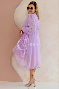 VIOLA Kleid in Flieder – Große Größen | Cavaricci.de