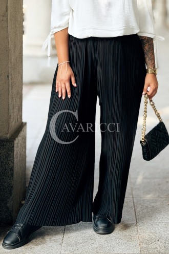 Zelda Damenhose – Locker & Bequem mit Gummibund Schwarz