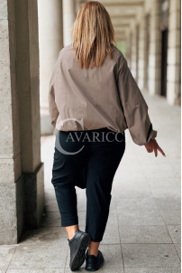 Jacke ELSA – Bomberjacke mit Taschen in Fango