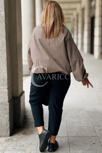Jacke ELSA – Bomberjacke mit Taschen in Fango