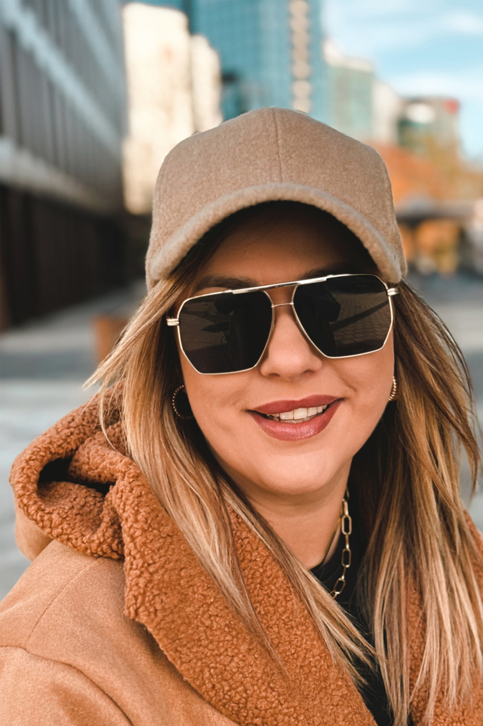 Mütze in Beige – Große Größen | Cavaricci.de