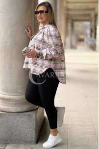 MIRABELLA Bluse in Rosa – Große Größen | Cavaricci.de