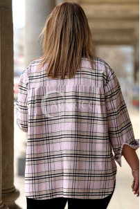 MIRABELLA Bluse in Rosa – Große Größen | Cavaricci.de