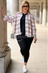 MIRABELLA Bluse in Rosa – Große Größen | Cavaricci.de