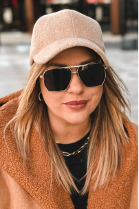 Mütze in Beige – Große Größen | Cavaricci.de