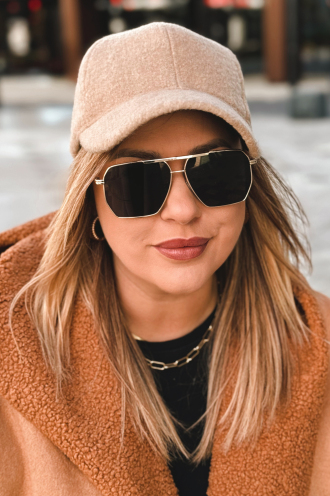 Mütze in Beige – Große Größen | Cavaricci.de