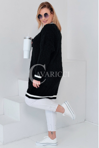LUVINEVA Pullover in Schwarz – Große Größen | Cavaricci.de