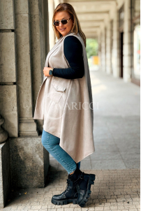GERDA Zamszowa Kamizelka Fango – Elegancja i Styl