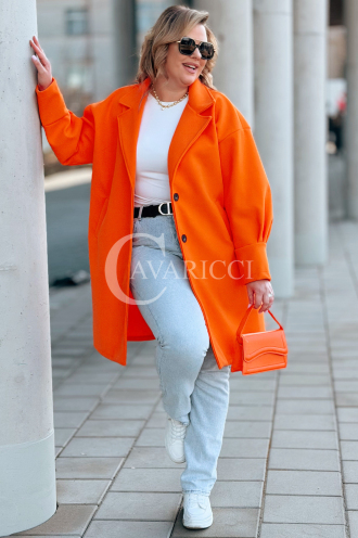 MIUNA Kleid in Orange – Große Größen | Cavaricci.de
