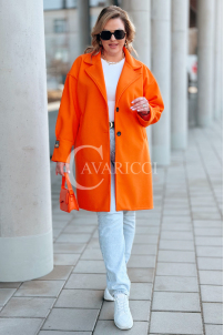 MIUNA Kleid in Orange – Große Größen | Cavaricci.de
