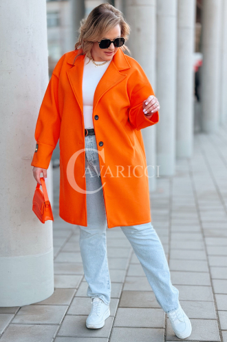 MIUNA Kleid in Orange – Große Größen | Cavaricci.de