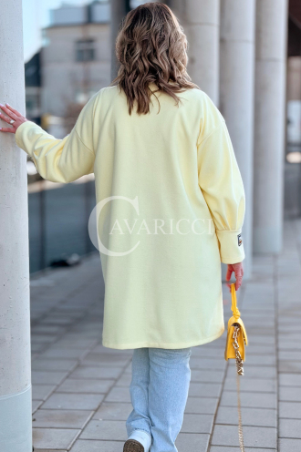 MIUNA Kleid in Gelb – Große Größen | Cavaricci.de