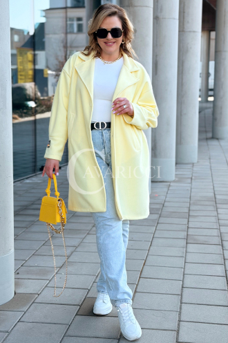 MIUNA Kleid in Gelb – Große Größen | Cavaricci.de