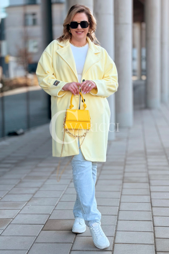 MIUNA Kleid in Gelb – Große Größen | Cavaricci.de