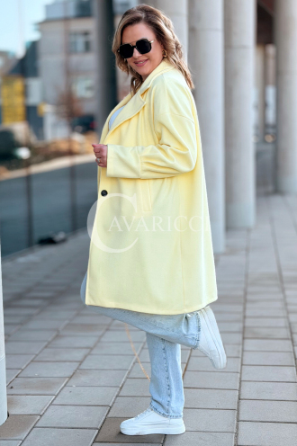MIUNA Kleid in Gelb – Große Größen | Cavaricci.de