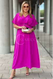 AMANDA Kleid in Fuchsia – Große Größen | Cavaricci.de