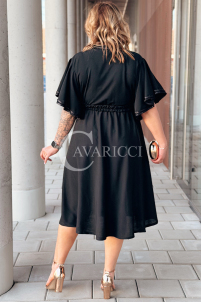LAVENNA Kleid in Schwarz – Große Größen | Cavaricci.de