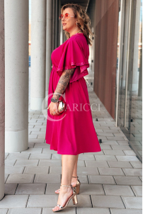 LAVENNA Kleid in Fuchsia – Große Größen | Cavaricci.de
