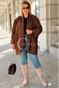HENRIETTE Boucle-Mantel Damen – Locker & Schick