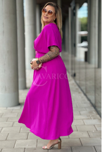 AMANDA Kleid in Fuchsia – Große Größen | Cavaricci.de