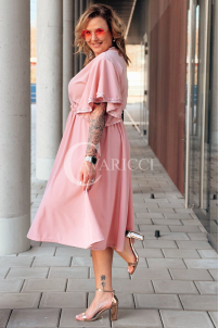 LAVENNA Kleid in Altrosa – Große Größen | Cavaricci.de