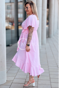 FRANCESCA Kleid in Rosa – Große Größen | Cavaricci.de