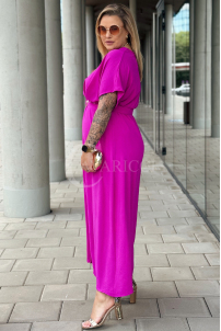 AMANDA Kleid in Fuchsia – Große Größen | Cavaricci.de