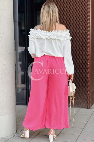 ZACCARIA Hose in Fuchsia – Große Größen | Cavaricci.de