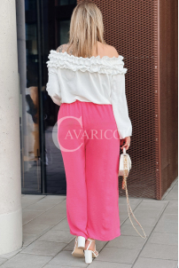 ZACCARIA Hose in Fuchsia – Große Größen | Cavaricci.de