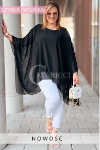 TERESSA Kleid in Schwarz – Große Größen | Cavaricci.de