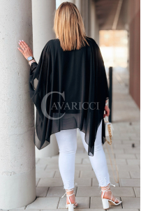 TERESSA Kleid in Schwarz – Große Größen | Cavaricci.de