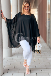 TERESSA Kleid in Schwarz – Große Größen | Cavaricci.de