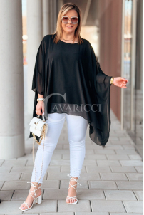 TERESSA Kleid in Schwarz – Große Größen | Cavaricci.de