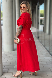 AMANDA Kleid in Rot – Große Größen | Cavaricci.de