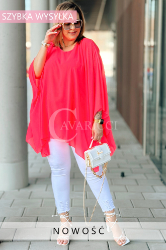 TERESSA Kleid in Rosa – Große Größen | Cavaricci.de