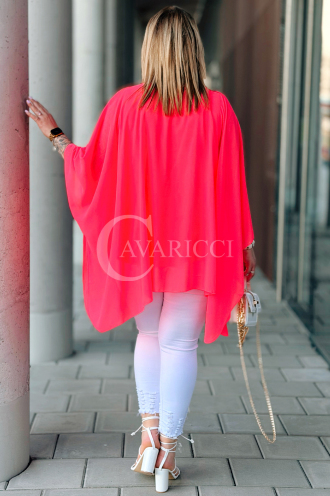 TERESSA Kleid in Rosa – Große Größen | Cavaricci.de
