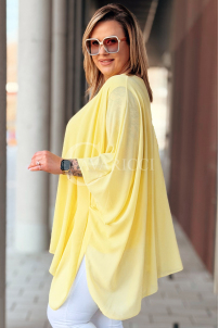 TERESSA Kleid in Bananengelb – Große Größen | Cavaricci.de