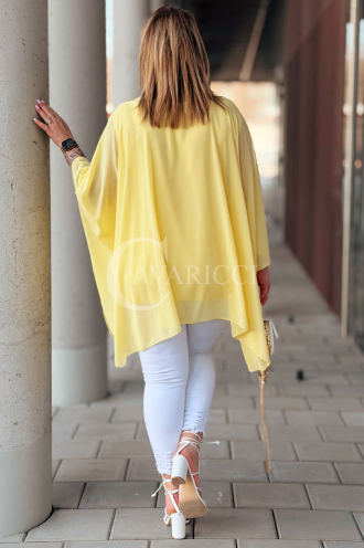 TERESSA Kleid in Bananengelb – Große Größen | Cavaricci.de