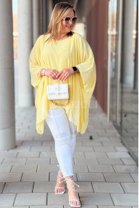 TERESSA Kleid in Bananengelb – Große Größen | Cavaricci.de
