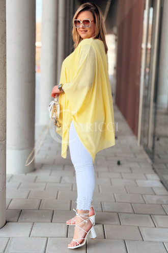 TERESSA Kleid in Bananengelb – Große Größen | Cavaricci.de