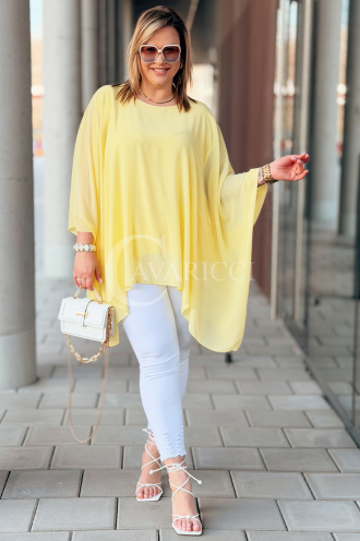 TERESSA Kleid in Bananengelb – Große Größen | Cavaricci.de