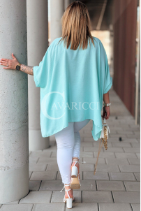 BINA Bluse in Mintgrün – Große Größen | Cavaricci.de
