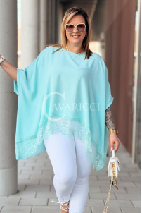 BINA Bluse in Mintgrün – Große Größen | Cavaricci.de