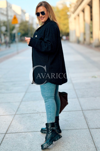 WERA Bouclé-Jacke Übergröße – Elegant & Stilvoll