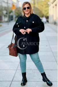 WERA Bouclé-Jacke Übergröße – Elegant & Stilvoll
