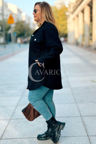 WERA Bouclé-Jacke Übergröße – Elegant & Stilvoll