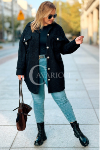 WERA Bouclé-Jacke Übergröße – Elegant & Stilvoll